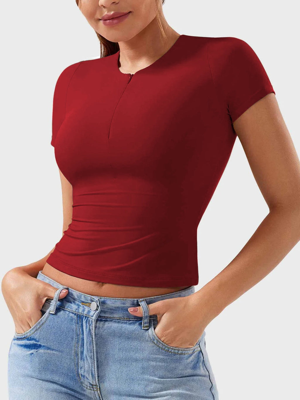 Well Tailored T-Shirt with a Graceful Silhouette