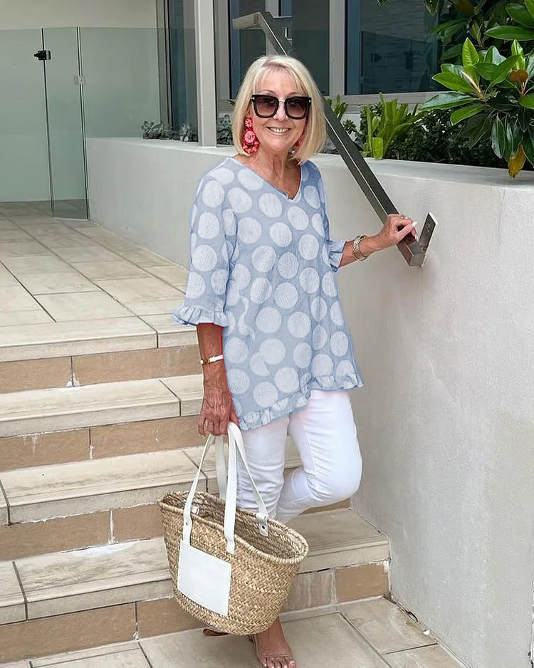 Beautifully Balanced Blouse with Timeless Character