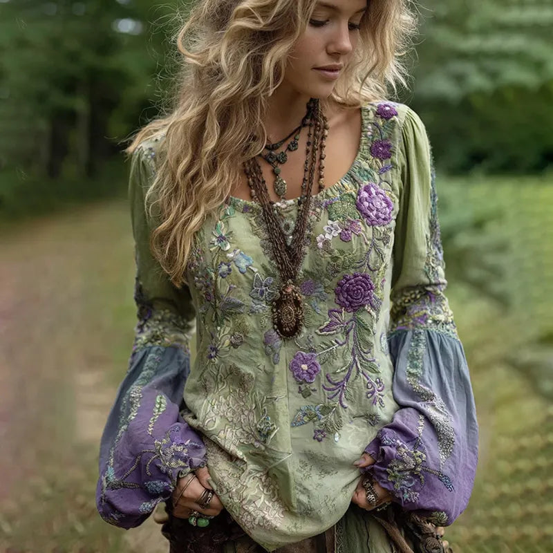 Purple green