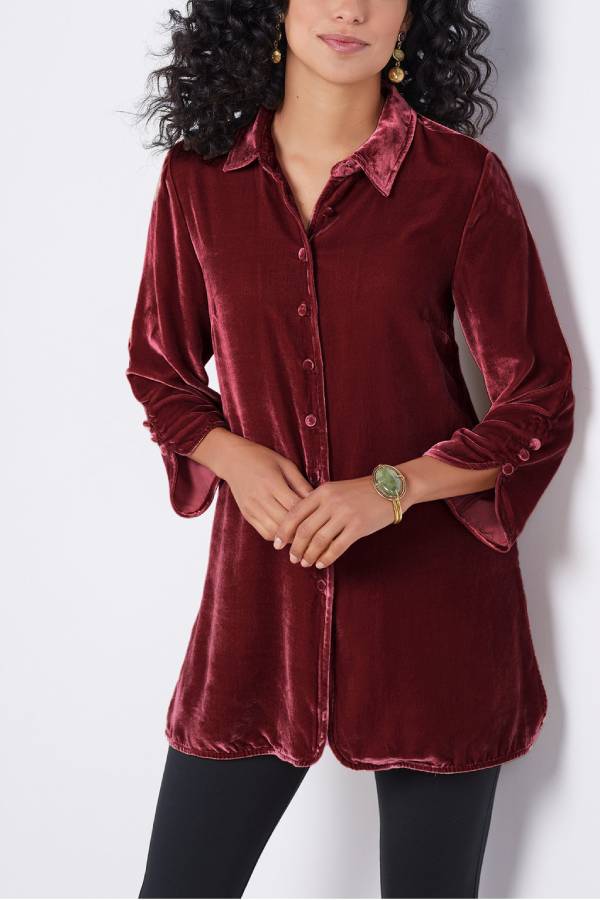 A Vintage Style Shirt with Delicate Timeless Details
