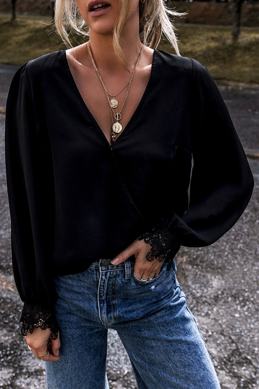 A Vintage Style Blouse with Delicate Timeless Details