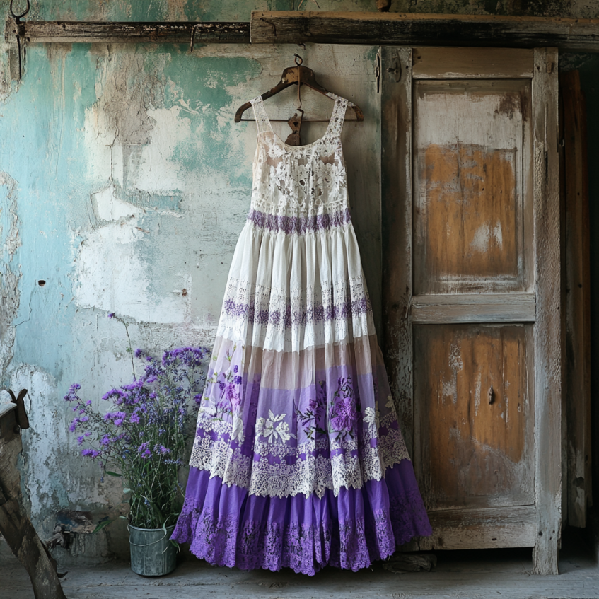 White purple