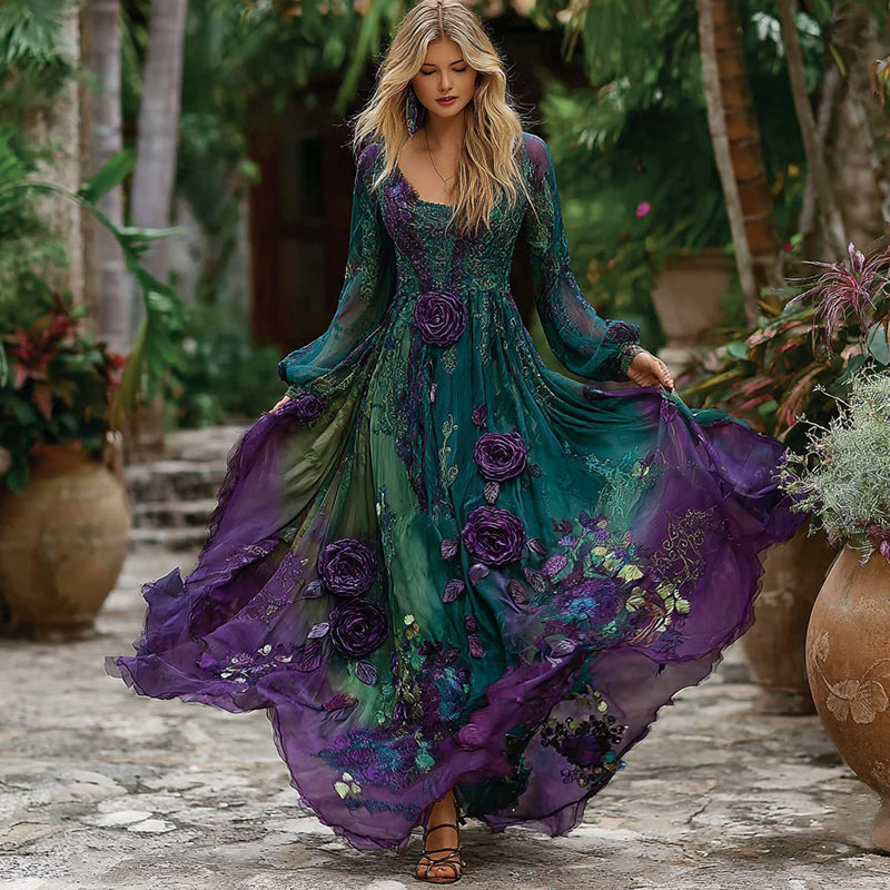Purple green