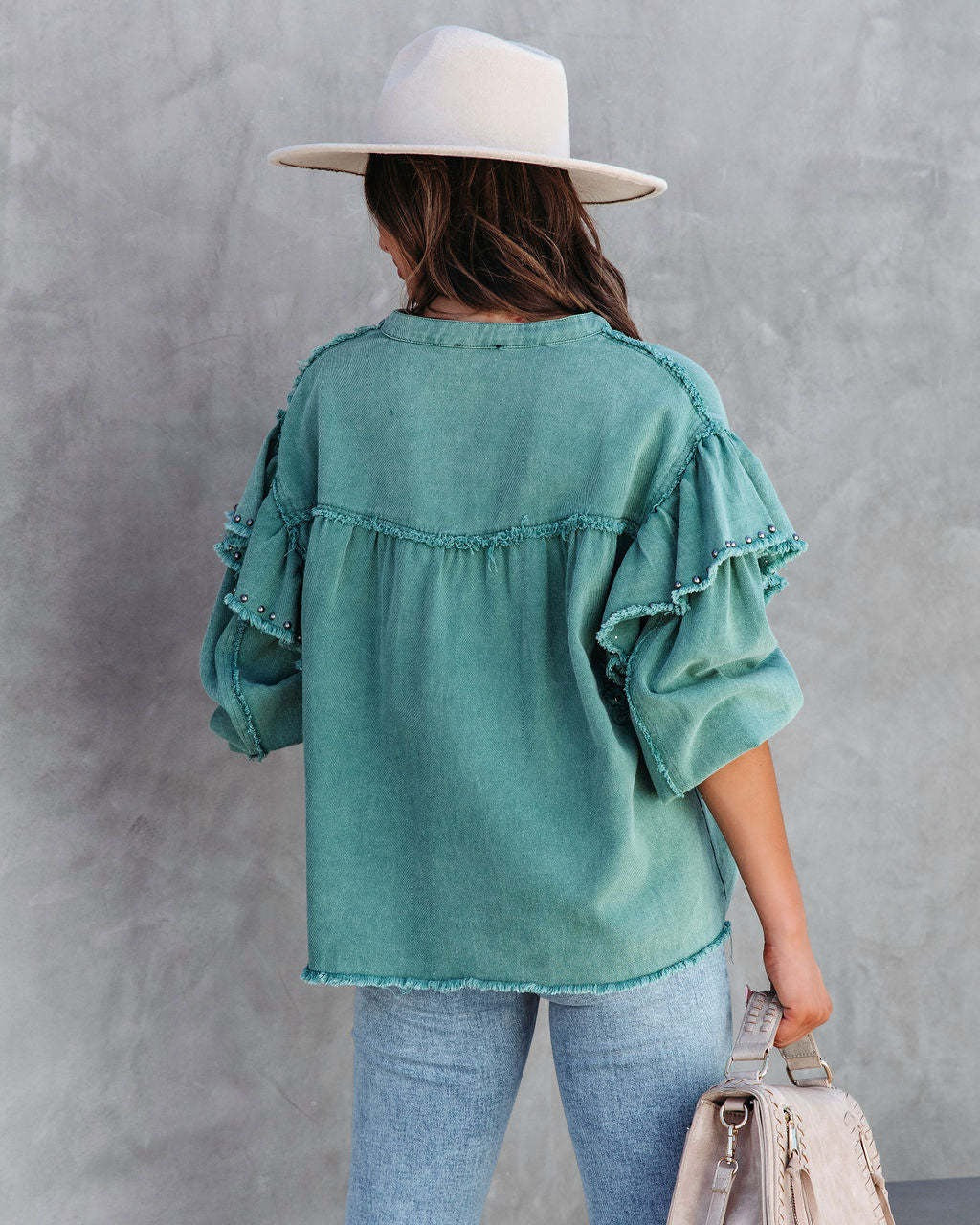 Vintage Inspired Blouse with a Contemporary Edge