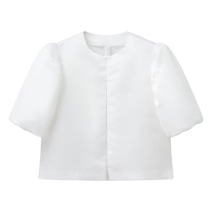 A Vintage Style Blouse with Delicate Timeless Details