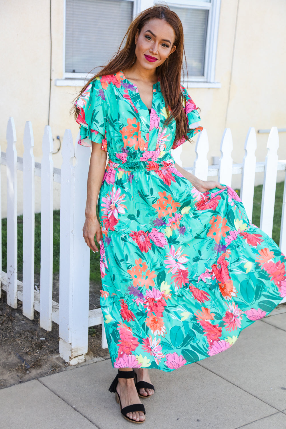 A Vintage Style Dress with Delicate Timeless Details