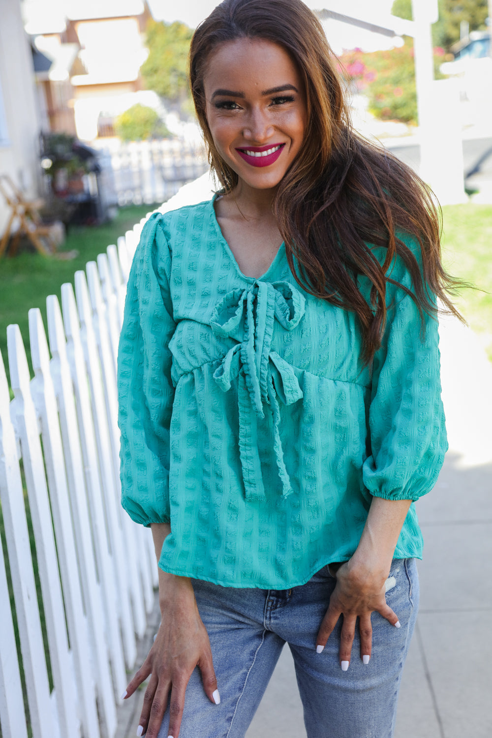 Well Tailored Blouse with a Graceful Silhouette
