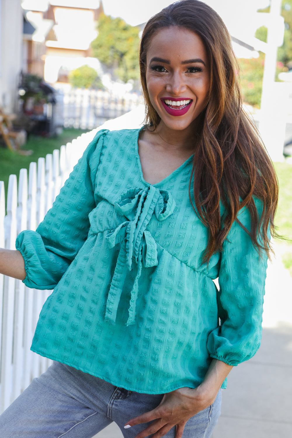 Well Tailored Blouse with a Graceful Silhouette