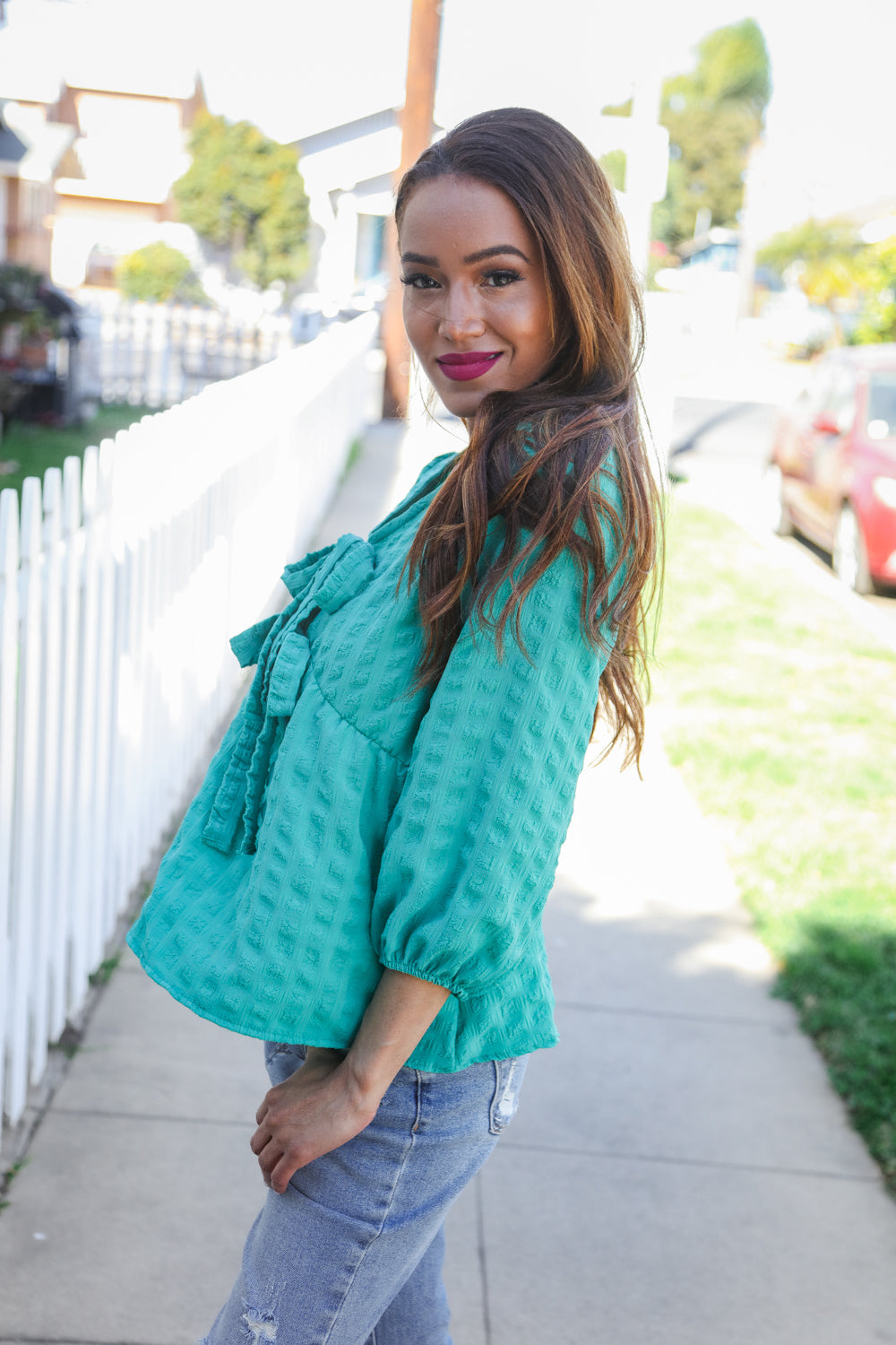 Well Tailored Blouse with a Graceful Silhouette