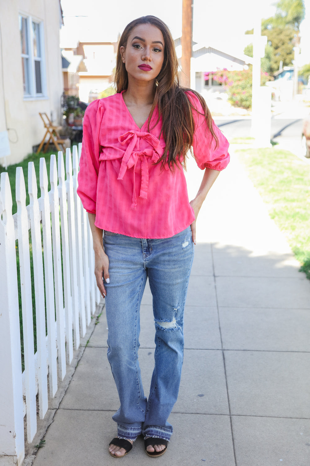 Well Tailored Blouse with a Graceful Silhouette