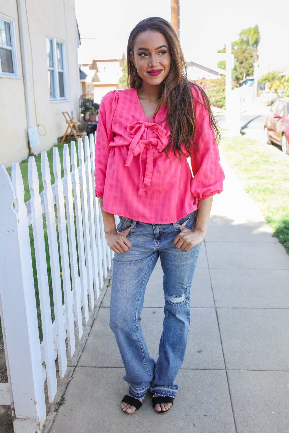 Well Tailored Blouse with a Graceful Silhouette