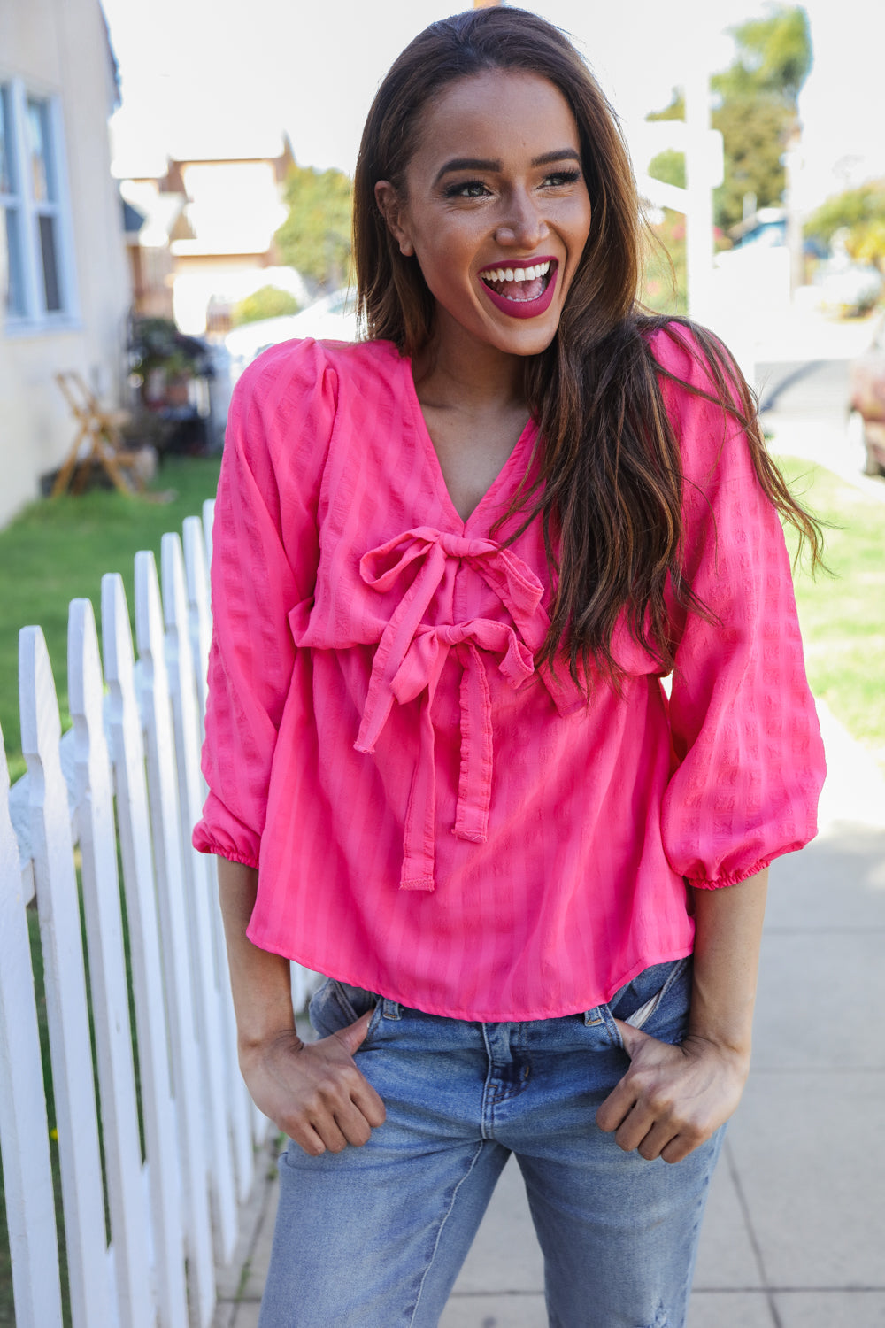 Well Tailored Blouse with a Graceful Silhouette