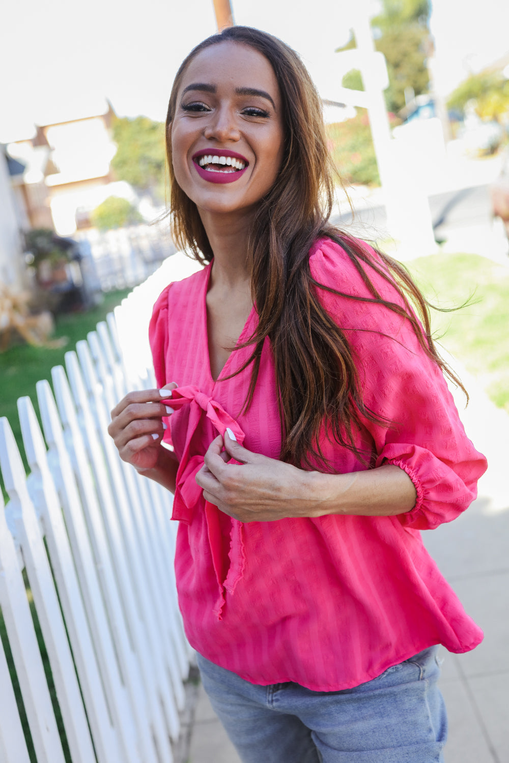 Well Tailored Blouse with a Graceful Silhouette