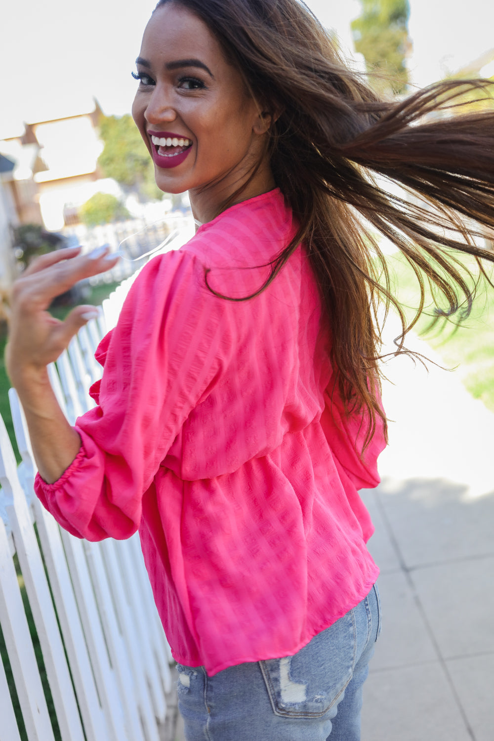 Well Tailored Blouse with a Graceful Silhouette
