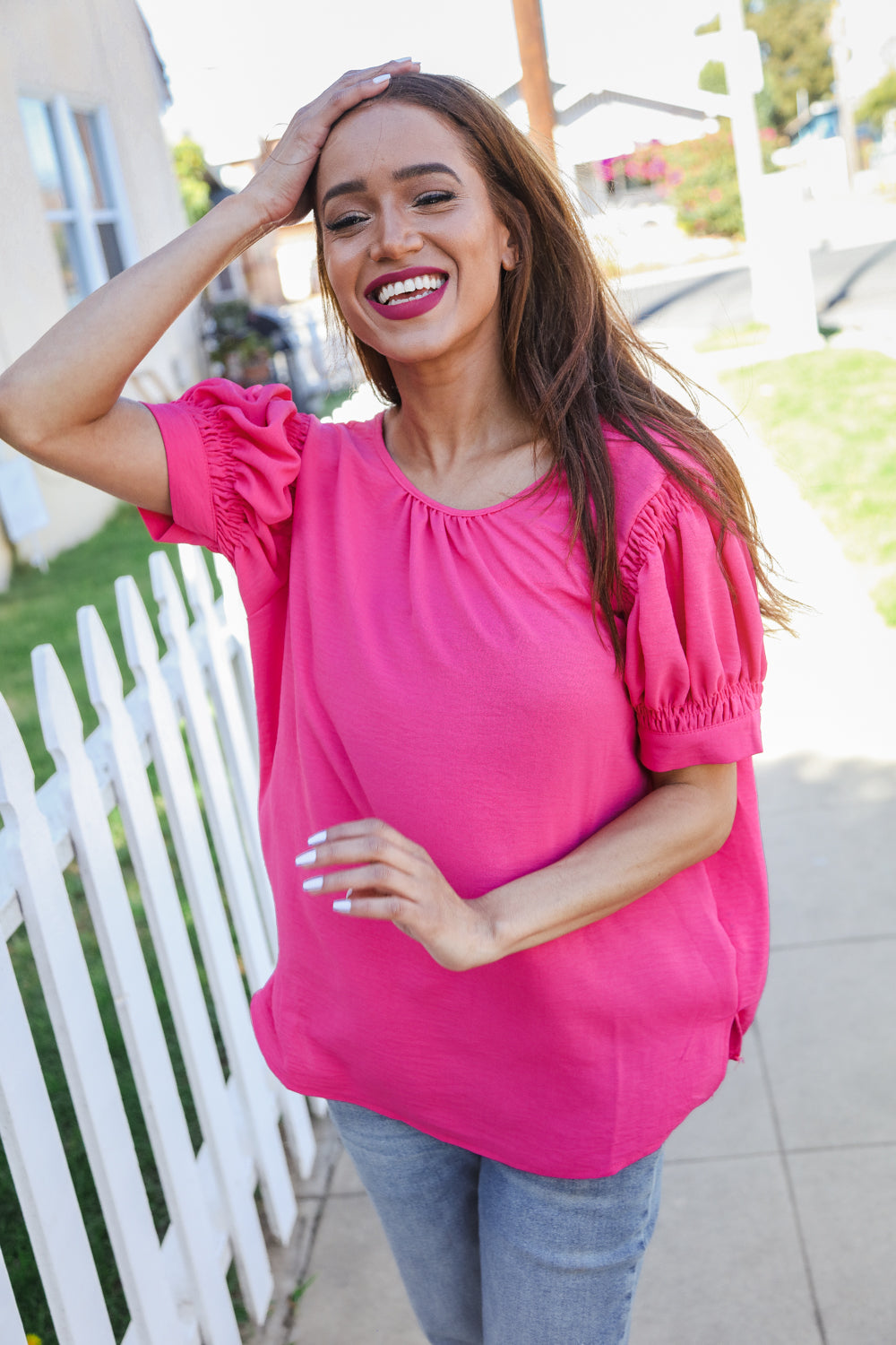 Gracefully Styled Blouse for Any Occasion