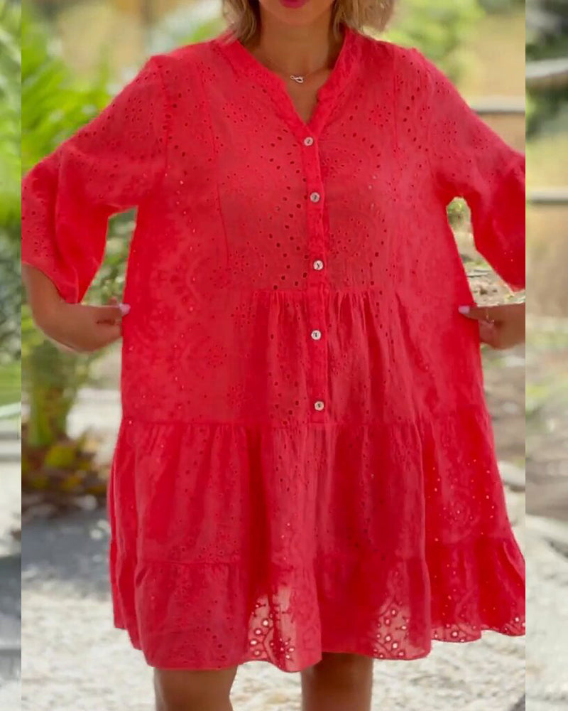 Elegantly Styled Dress for Everyday Wear
