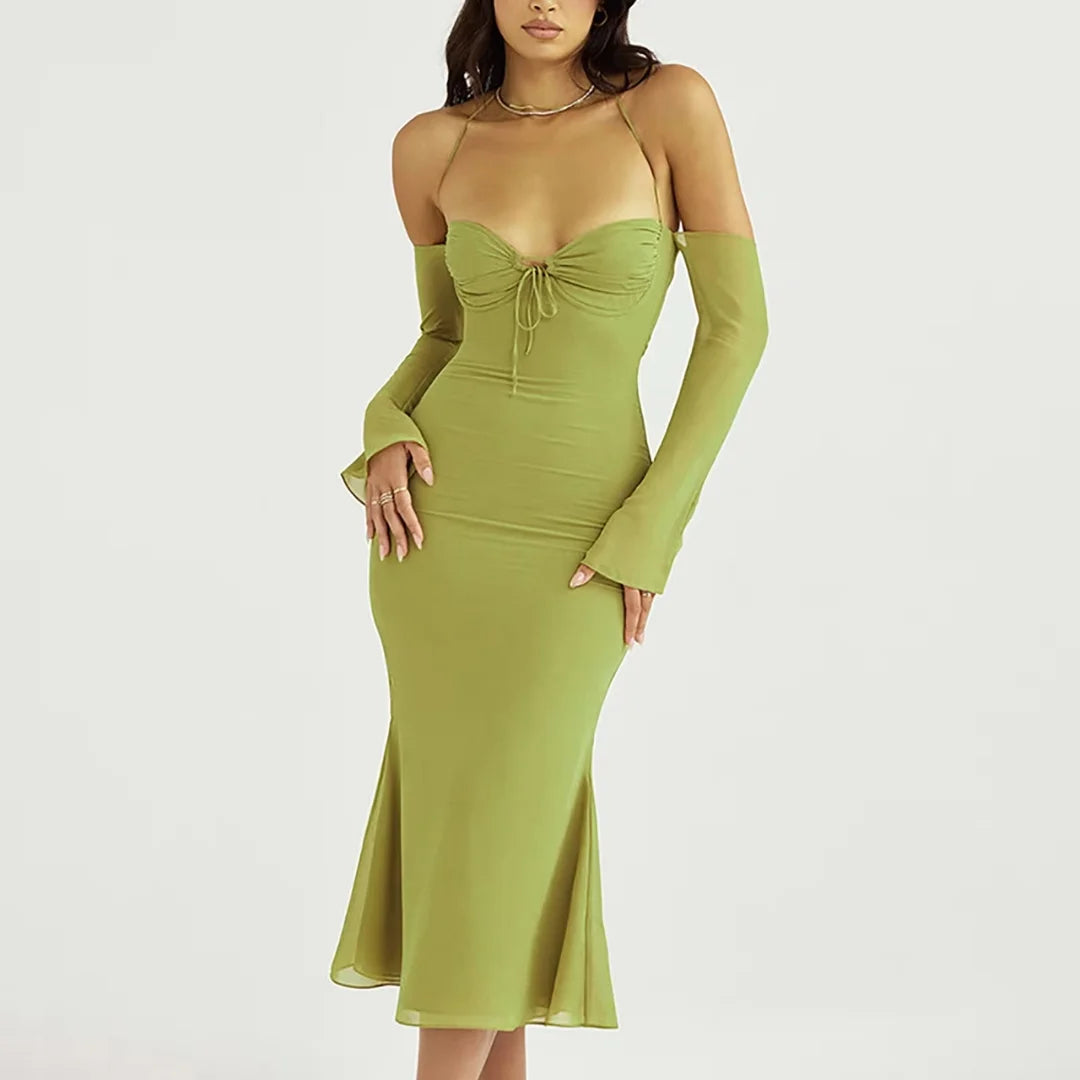 A Vintage Style Dress with Delicate Timeless Details