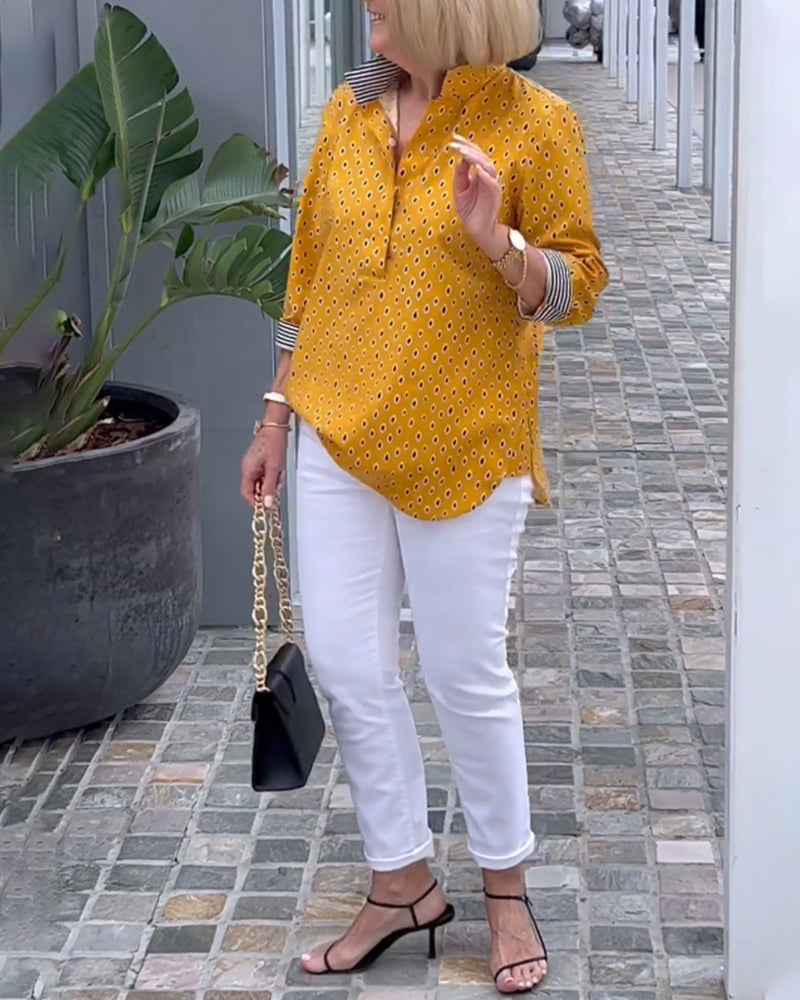 Gracefully Styled Blouse for Any Occasion