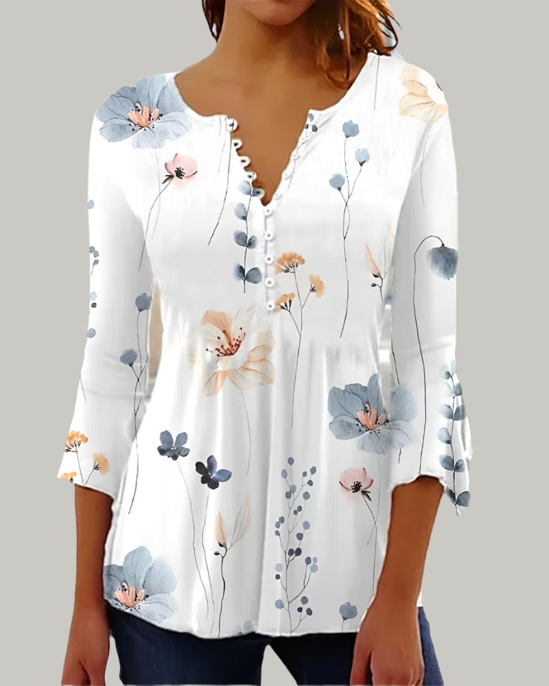 A Vintage Style Blouse with Delicate Timeless Details
