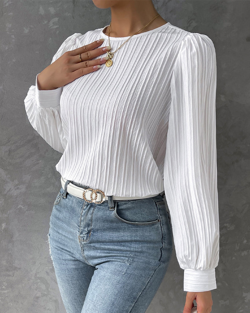 A Vintage Style Blouse with Delicate Timeless Details