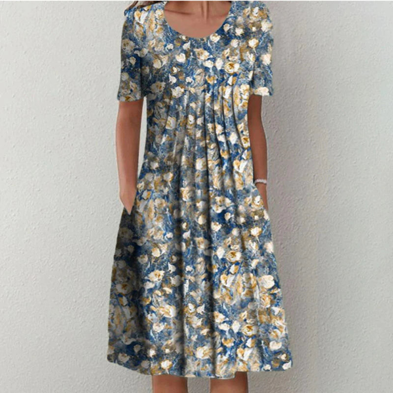 Light blue floral