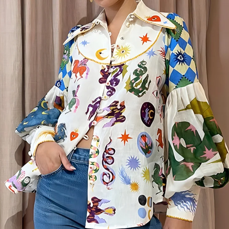 Beautifully Finished Blouse in a Timeless Design