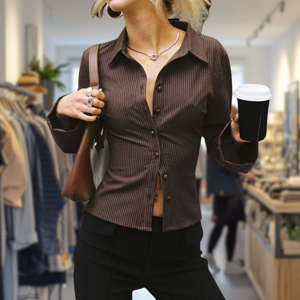 Well Tailored Blouse with a Graceful Silhouette