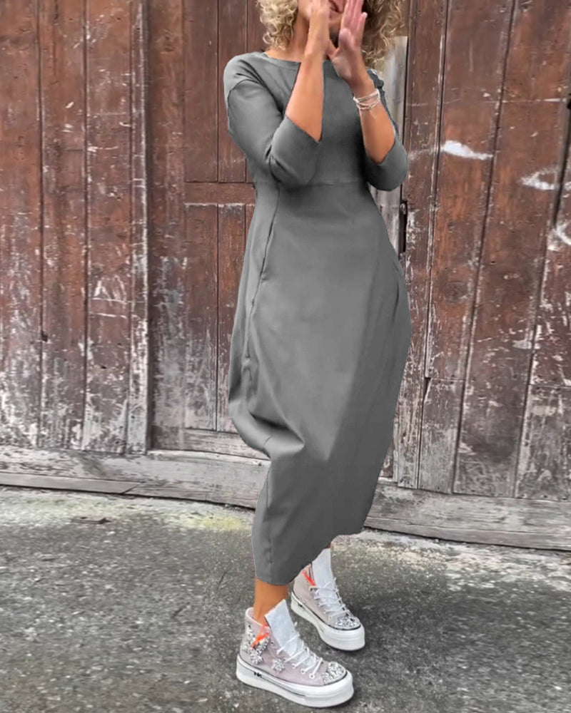 A Vintage Style Dress with Delicate Timeless Details
