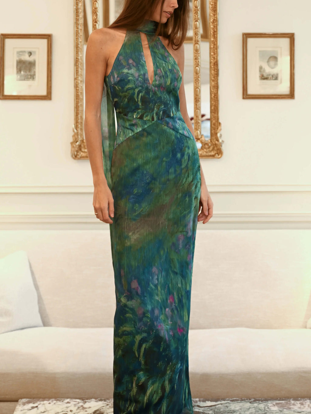 A Vintage Style Dress with Delicate Timeless Details