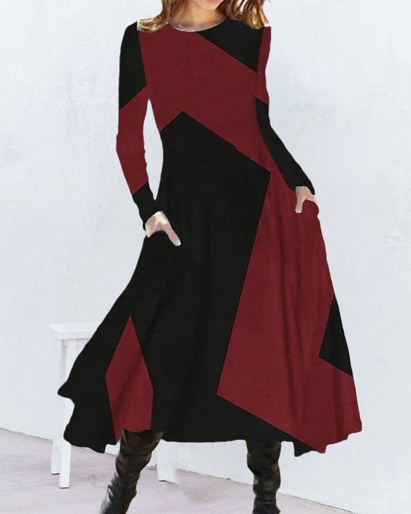 Classic Vintage Dress with a Flattering Fit