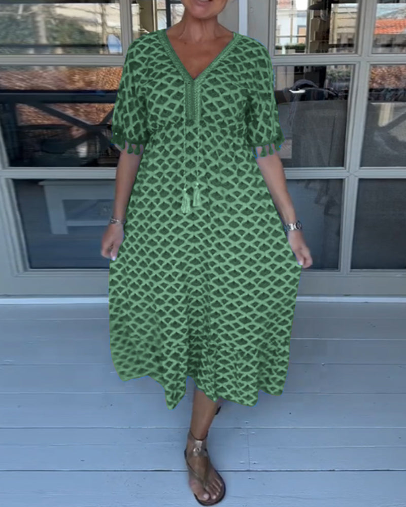 A Vintage Style Dress with Delicate Timeless Details