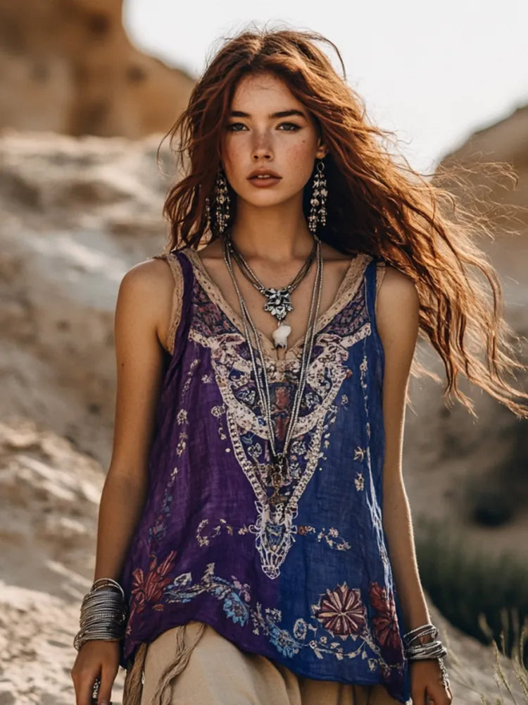 Timeless Vintage Style Top