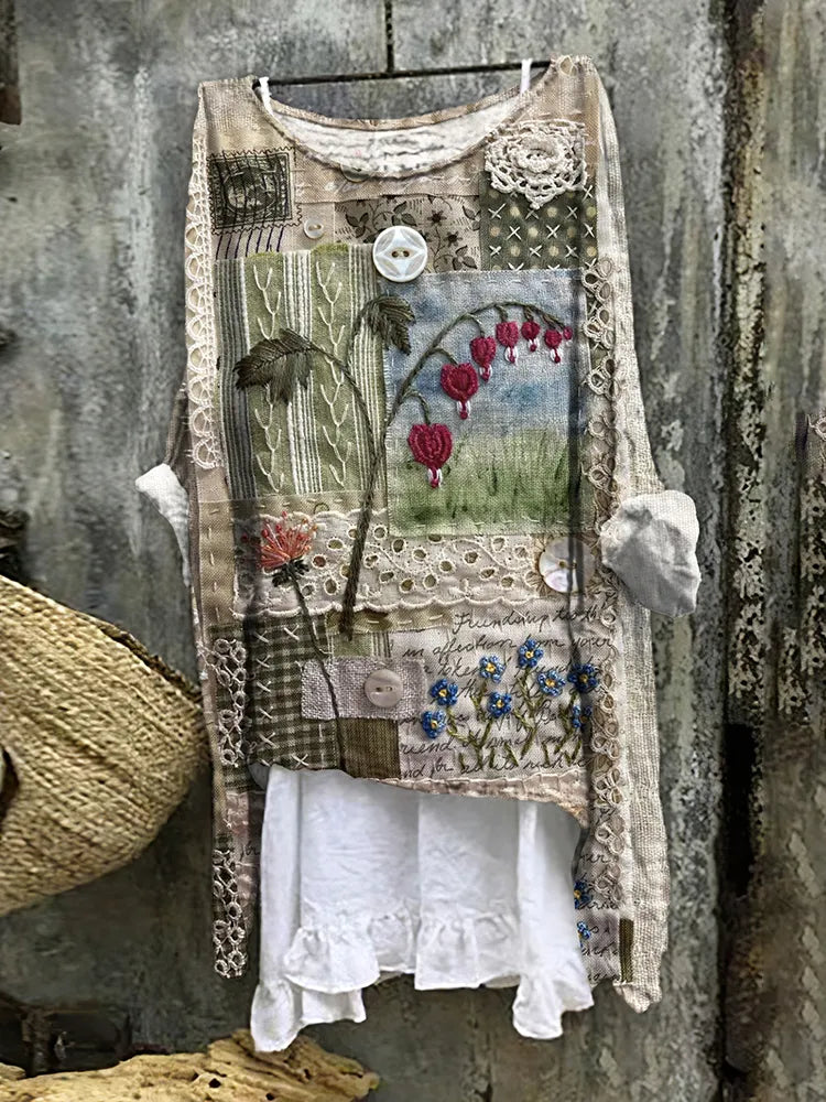 Timeless Vintage Style Blouse