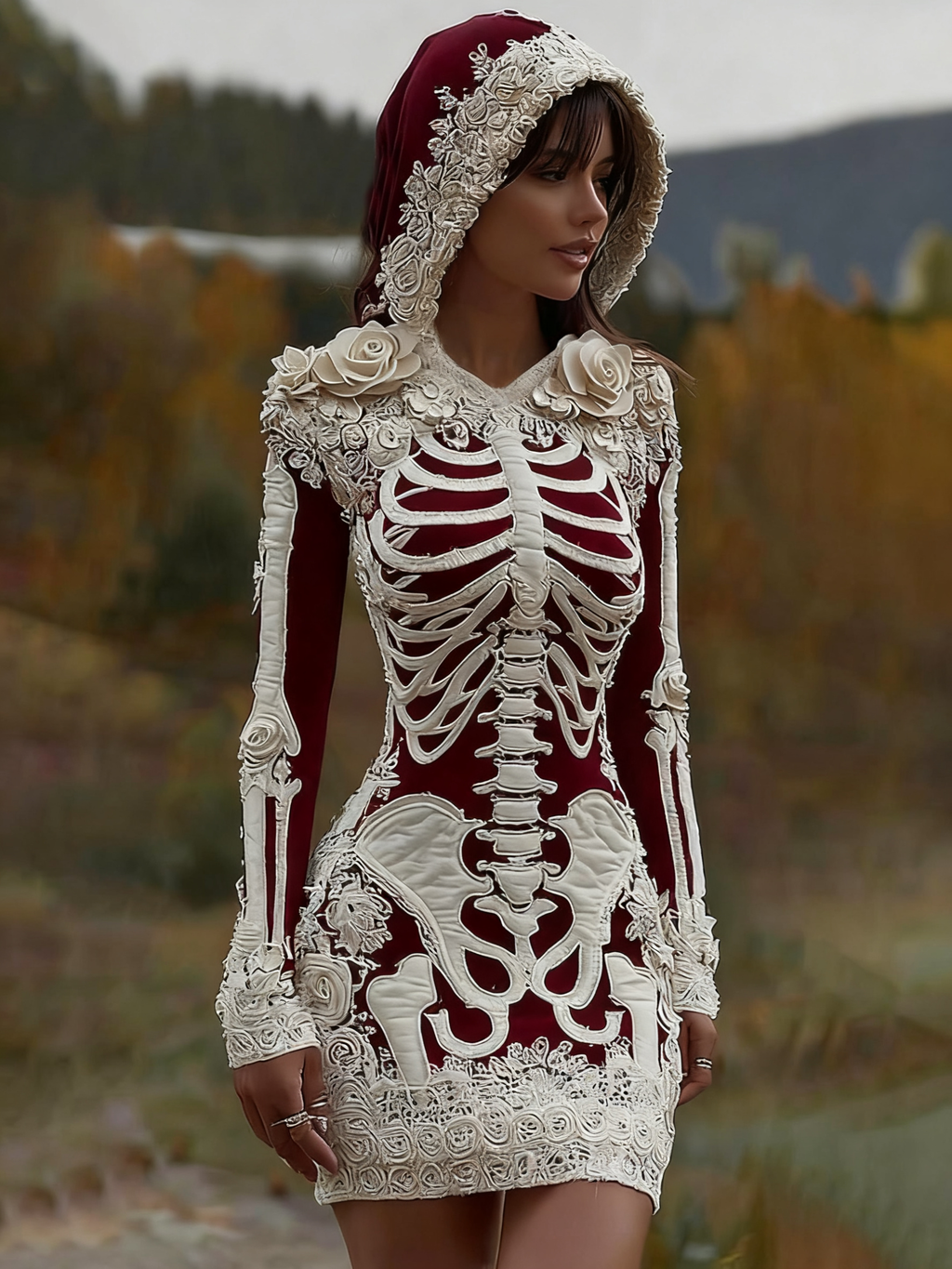 White red