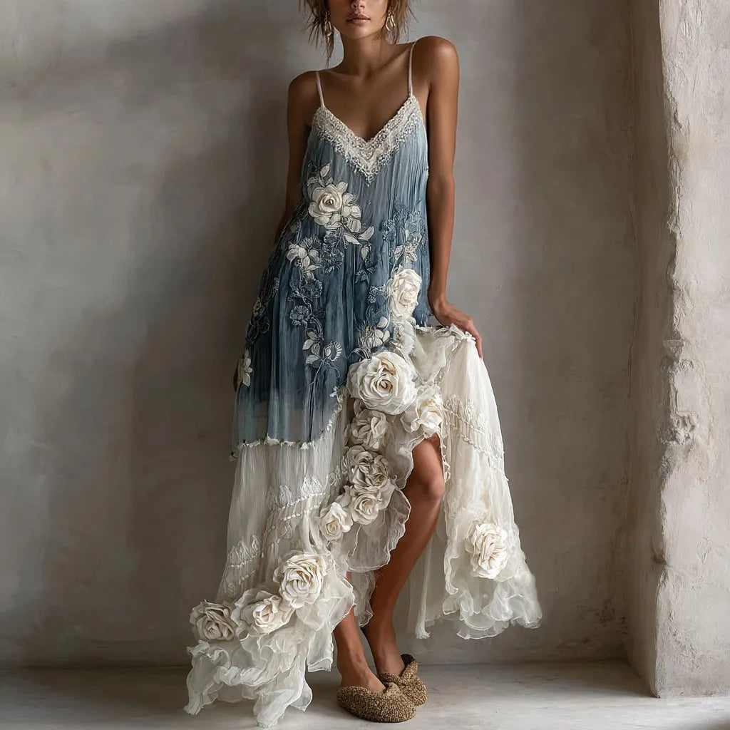 Blue white