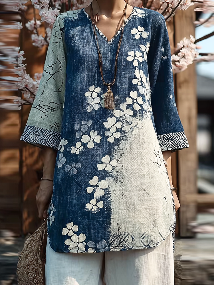Timeless Vintage Style Top