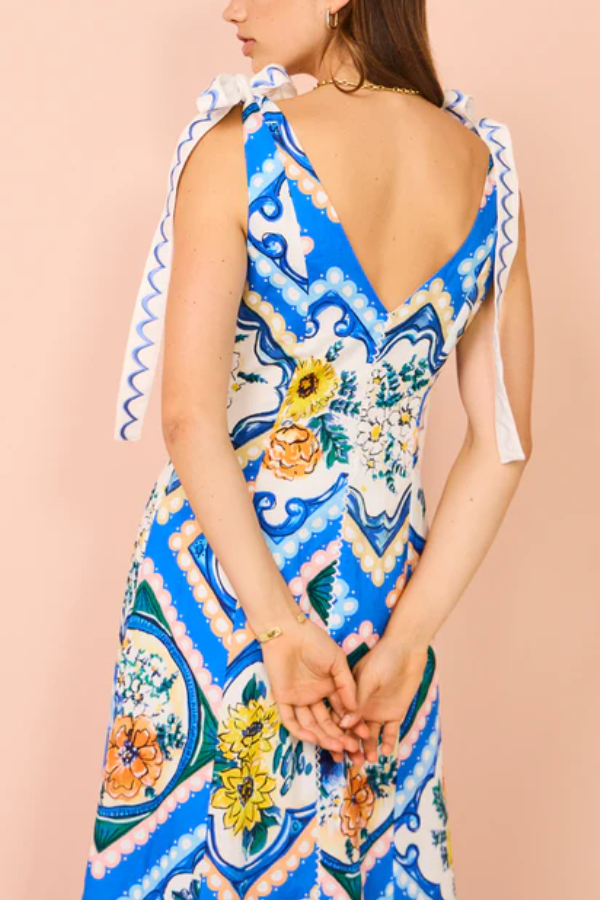 A Vintage Style Dress with Delicate Timeless Details