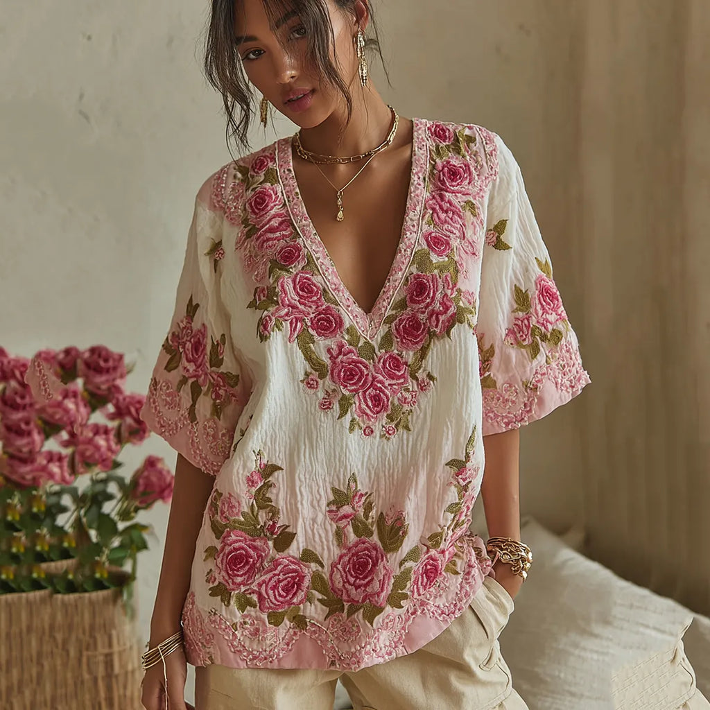 Pink white