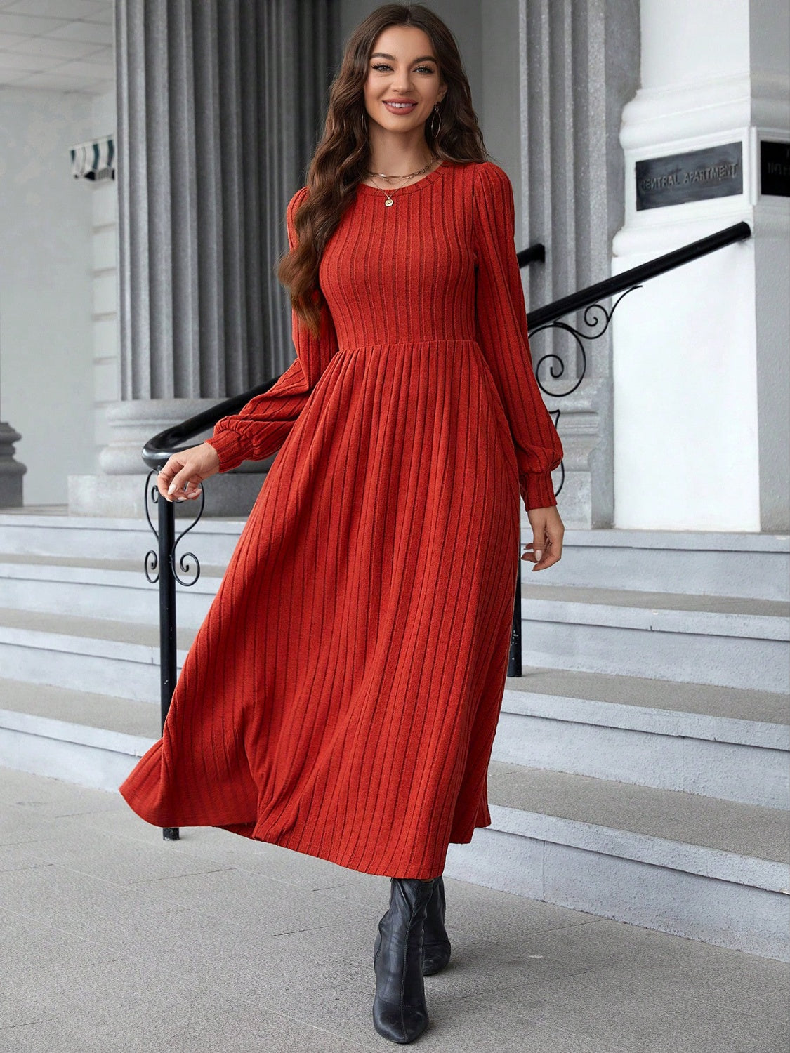 Elegantly Styled Dress for Everyday Wear