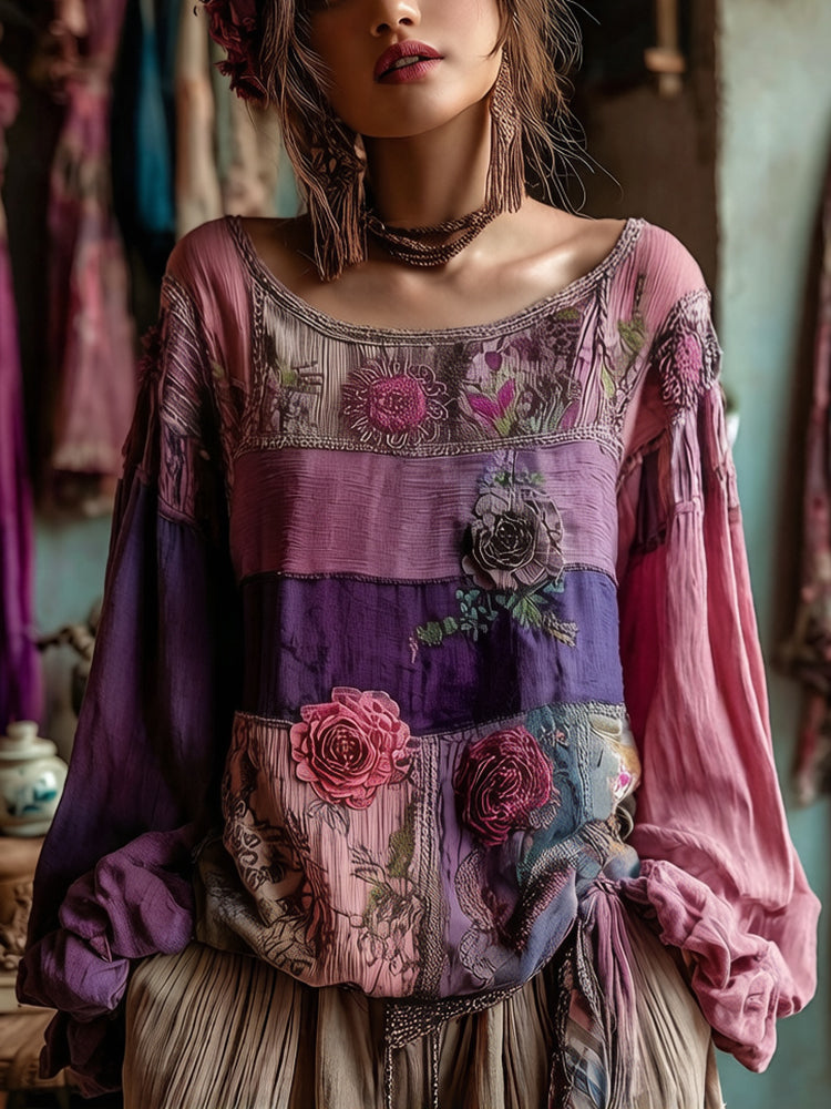 Timeless Vintage Style Top