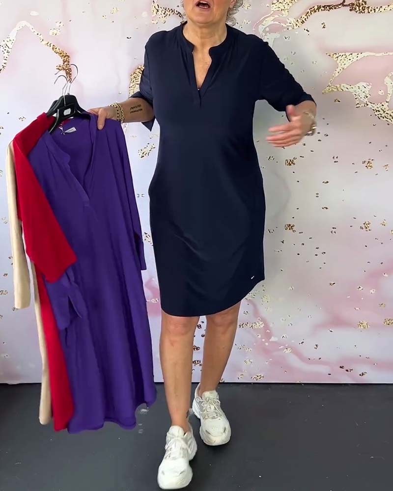 Elegantly Styled Dress for Everyday Wear