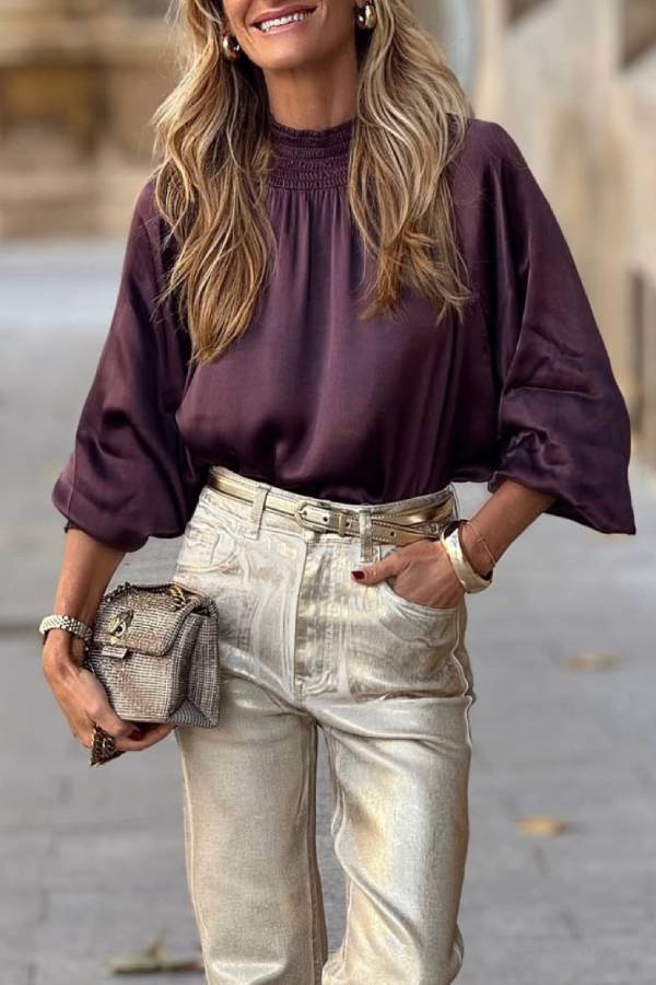 Polished Blouse with an Effortless Classic Look