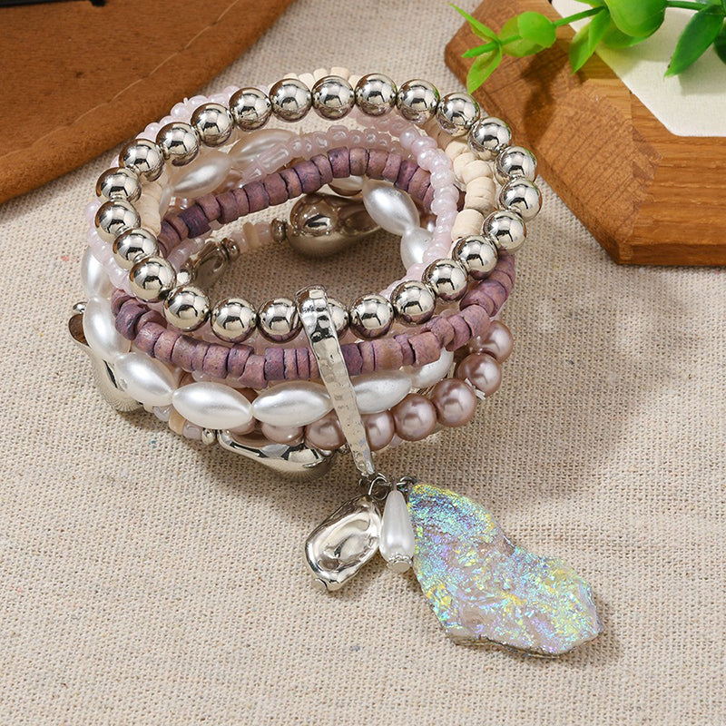 Delicate Artisan Pearl Bracelet