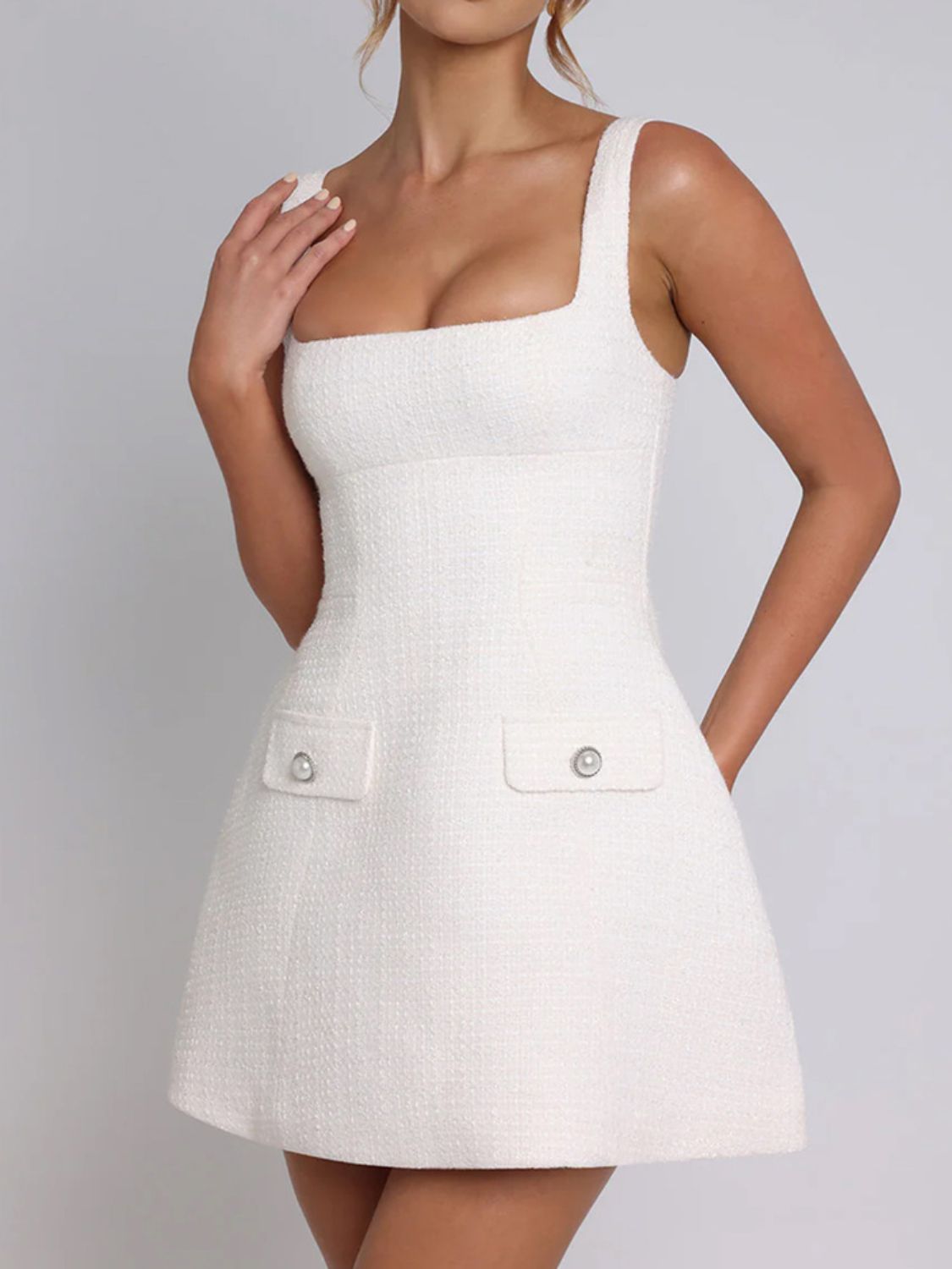 A Vintage Style Dress with Delicate Timeless Details