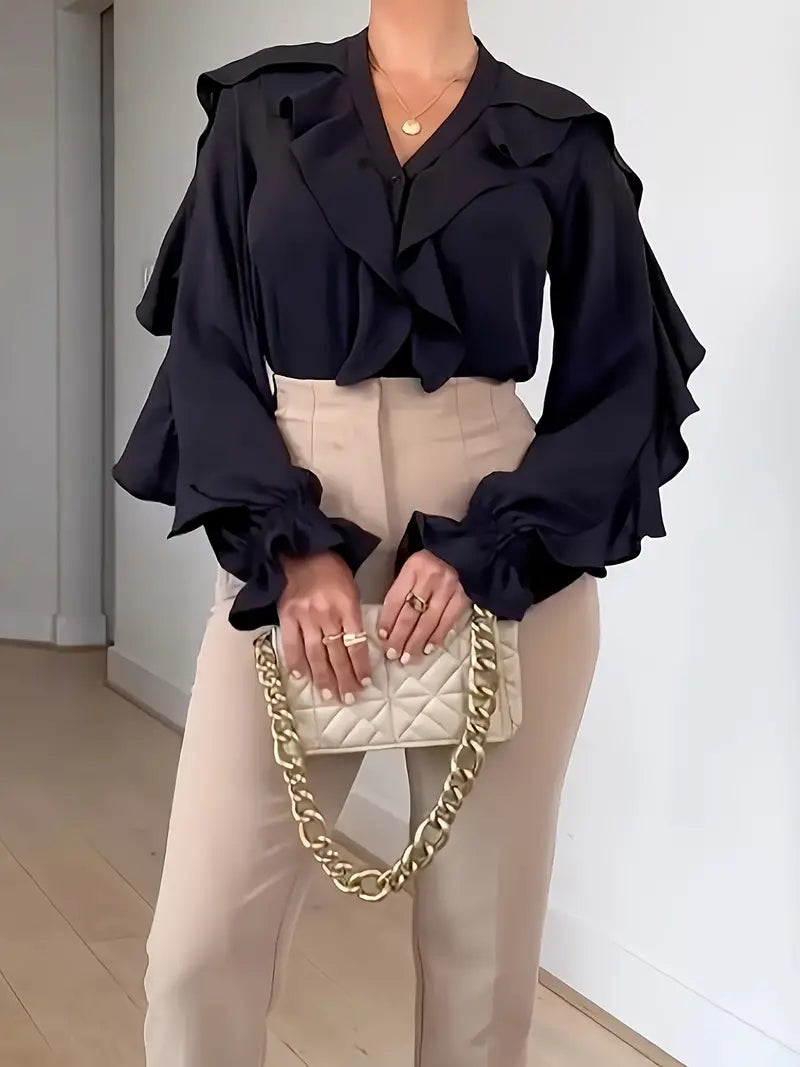 Vintage Inspired Blouse with a Contemporary Edge