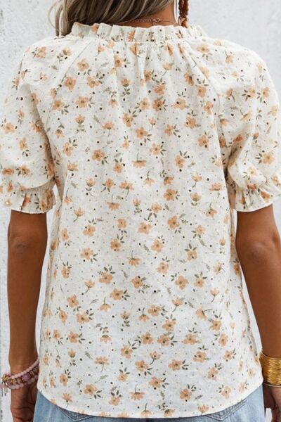 Gracefully Styled Blouse for Any Occasion