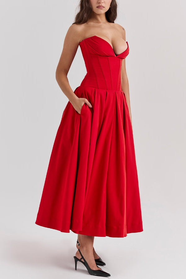 Classic Vintage Dress with a Flattering Fit