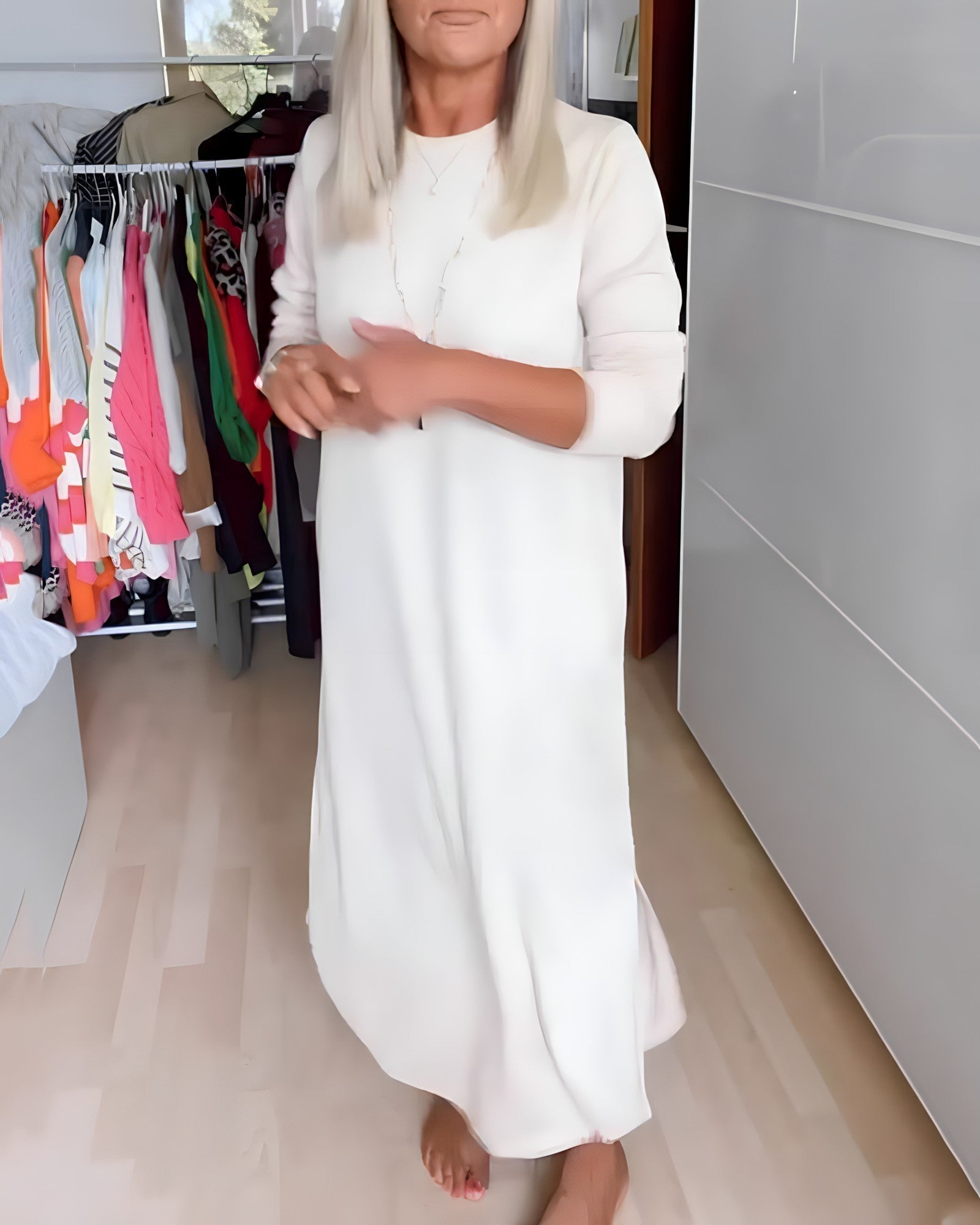 A Vintage Style Dress with Delicate Timeless Details