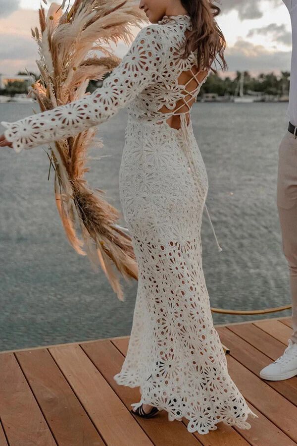 A Vintage Style Dress with Delicate Timeless Details