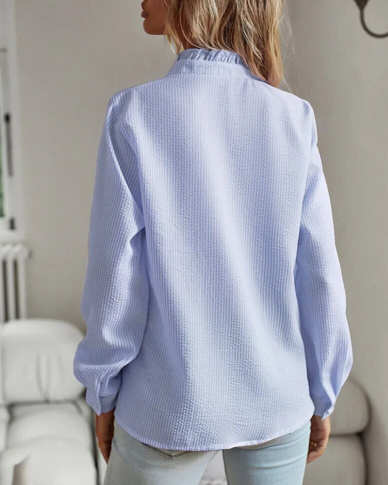 A Vintage Style Blouse with Delicate Timeless Details